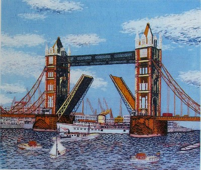 ロンドンのタワーブリッジ