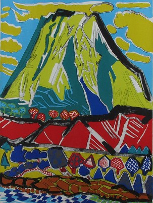 西湖の富士
