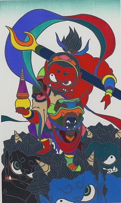 毘沙門天図