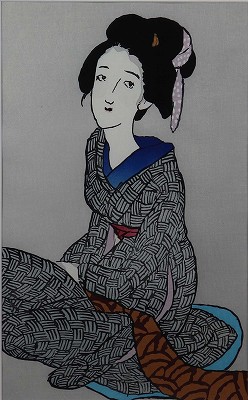 帯「竹久夢二木版画集」より