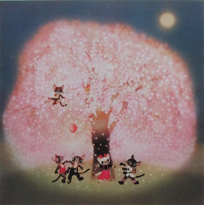 夜桜