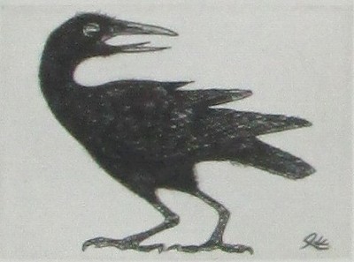 上野のカラス