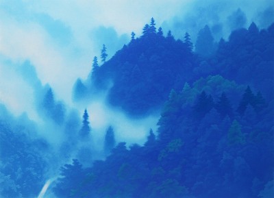 山嶺湧雲