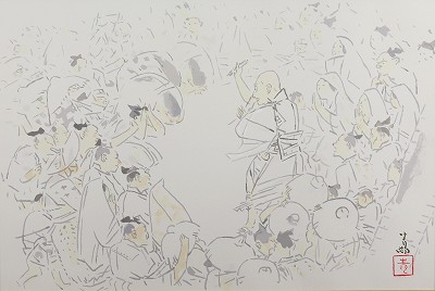 辻説法
