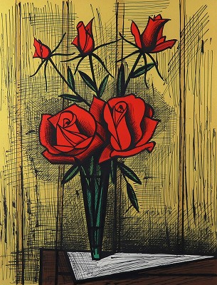 ５本の薔薇　CINQ ROSES