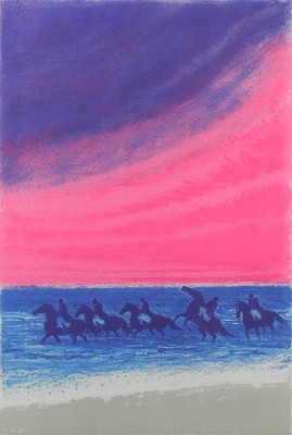 朝の海