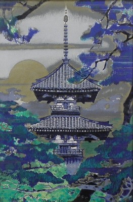 樹間の塔