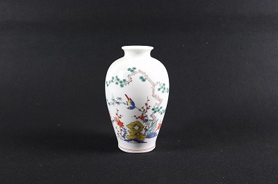 錦松竹梅花瓶
