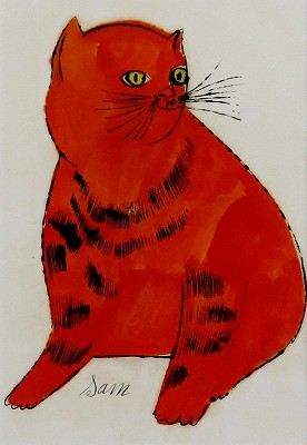 「サムという名の猫と一匹の青い猫」より