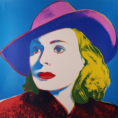 WITH HAT:INGRID BERGMAN 1983