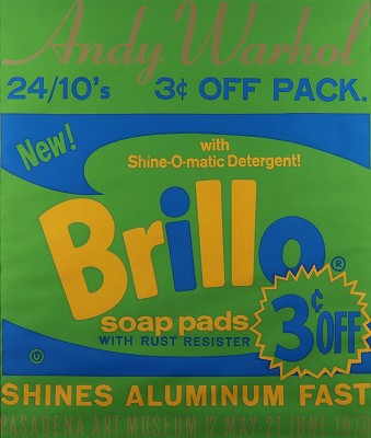Brillo Soap Pads - Pasadena Art Museum Poster