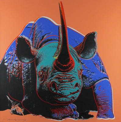 BLACK RHINOCEROS:ENDANGERED SPECIES 1983