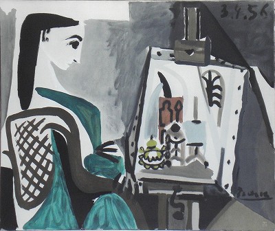 Femme dans l'atelier