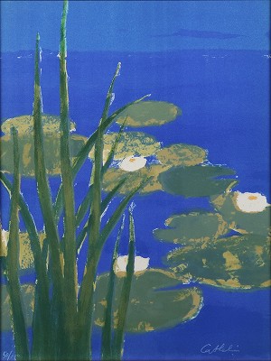 睡蓮 花の知性・挿画本