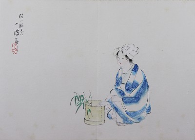 桂の鮎売