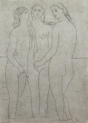 Les trois baigneuses, I：三人の浴女 I