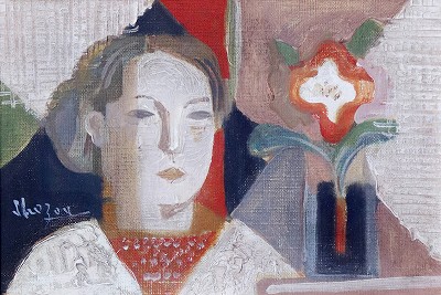 花と女