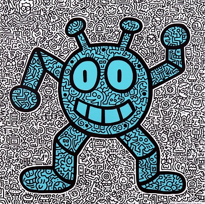 Blue Robot
