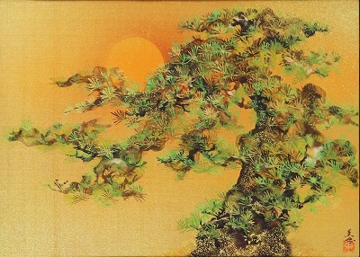 吉祥松図