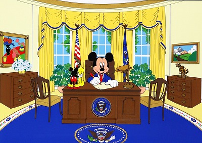 ディズニー「オーバルオフィス」