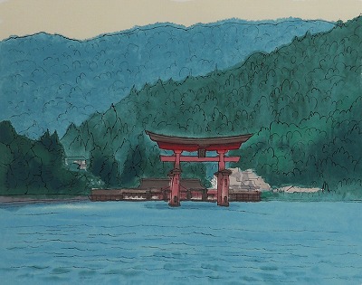 厳島神社大鳥居