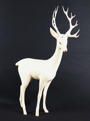 土屋仁応「鹿 Deer（雄）」