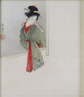 春窓美人図