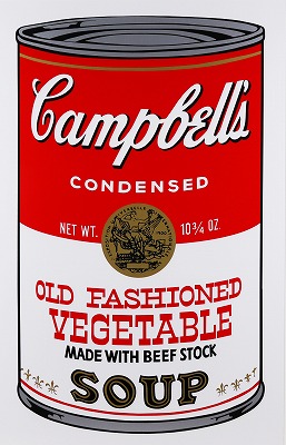 CAMPBELL'S SOUP Can 2（OLD FASHIONED VEGETABLE)　サンデーモーニング版