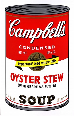 CAMPBELL'S SOUP Can 2（OYSTER STEW)　サンデーモーニング版