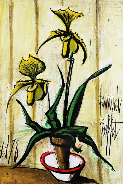 Orchidées jaunes　黄色の蘭