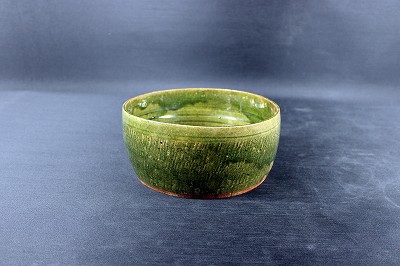 織部釉 切立鉢