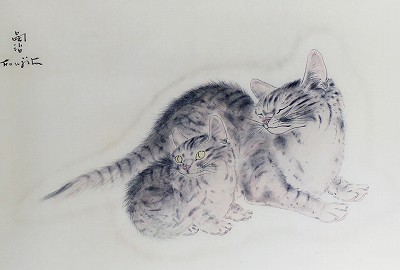 親子猫