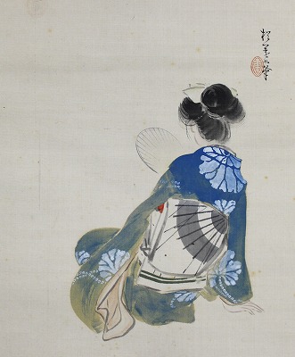 美人納涼図