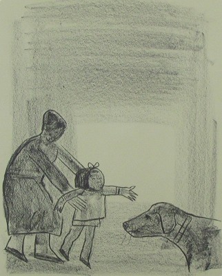 石版画集〈母子像〉より