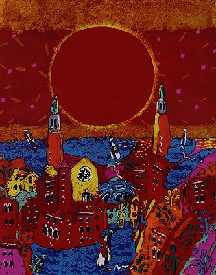 ヴェネチアの夕日